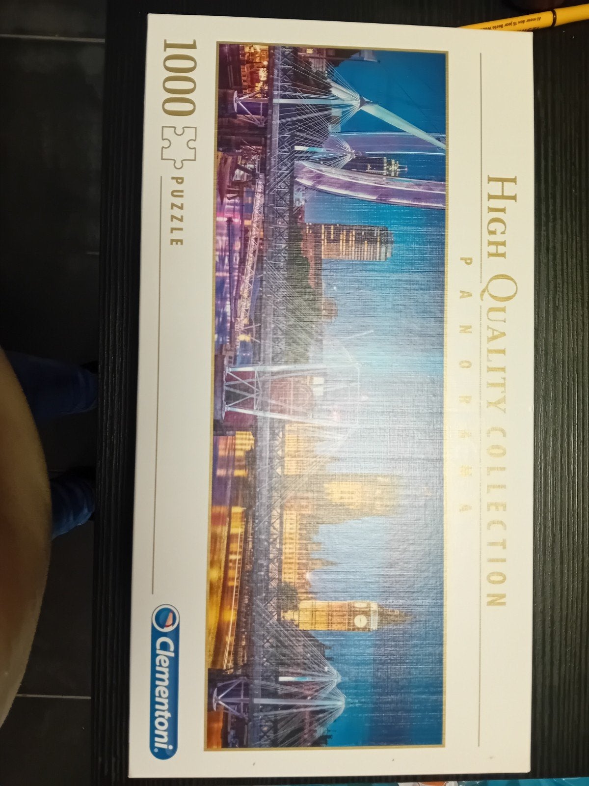 Clementoni 1000 stukjes panorama puzzel Londen, Ophalen of Verzenden, 500 t/m 1500 stukjes, Gebruikt, Legpuzzel