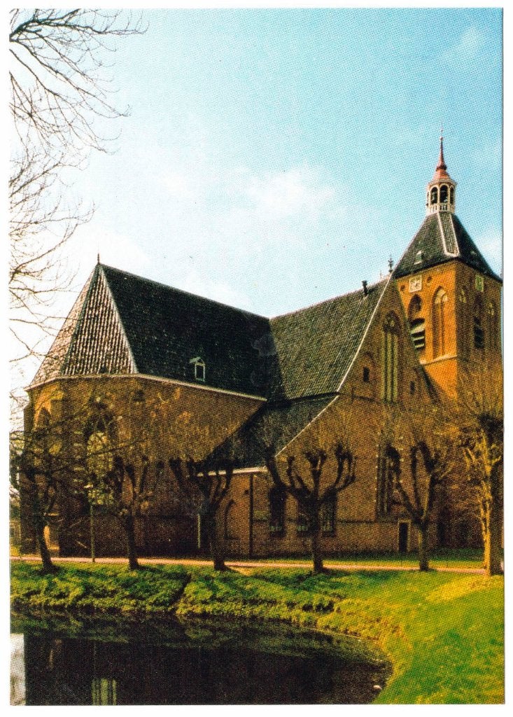 Middelstum, Hippolytuskerk, noordzijde, 1985, Verzenden, 1980 tot heden, Ongelopen, Groningen