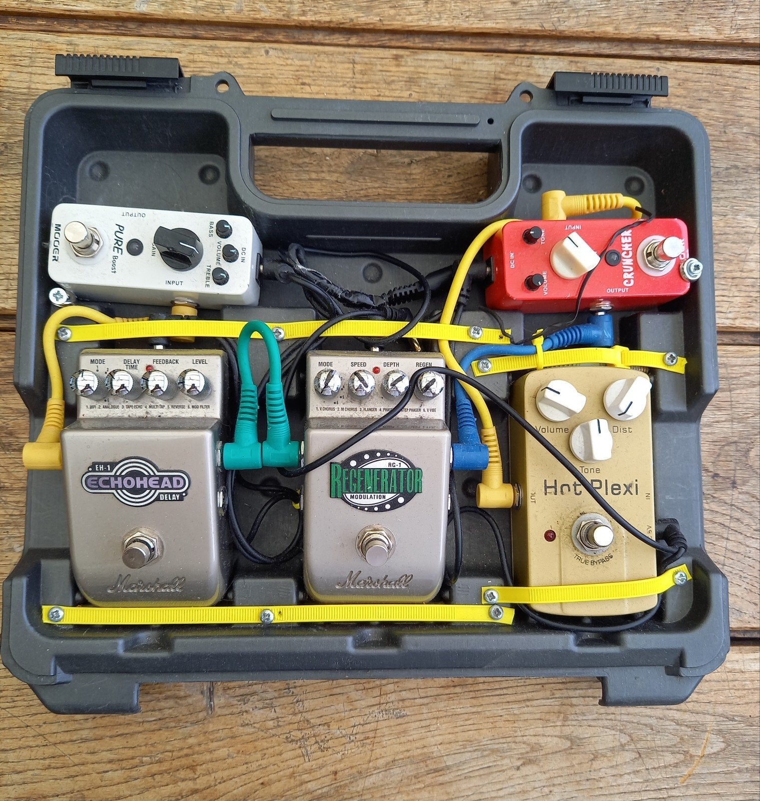 Marshall, Hot Plexi, Mooer, Vox, Fulltone, Ibanez, Muziek en Instrumenten, Ophalen of Verzenden, Gebruikt, Delay of Echo