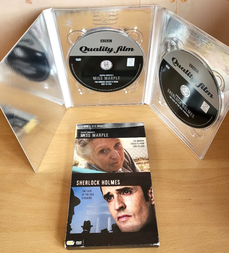 Miss Marple / Sherlock Holmes (2 DVD) BBC Quality Film, Engels, Alle leeftijden, Nederlands, Ophalen of Verzenden