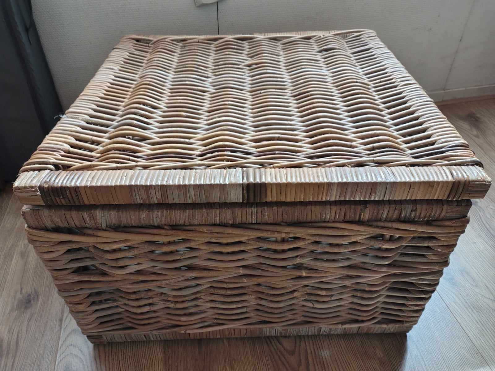 Rotan opbergkist / speelgoedkist, Ophalen, Overige materialen, 50 tot 100 cm, 5 – 50