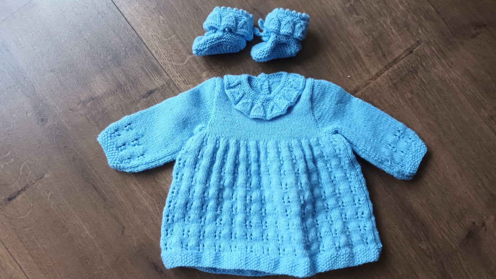 Hand gebrei baby  kleding nieuw, Kinderen en Baby's, Ophalen of Verzenden, Zo goed als nieuw, Jongetje of Meisje