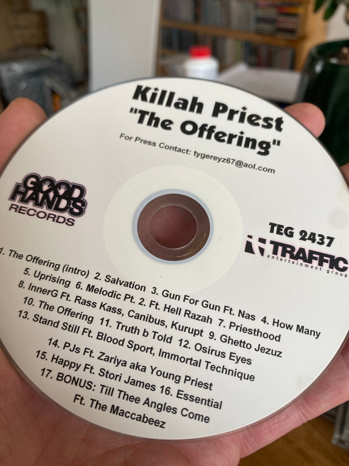 Killah Priest - The Offering CD (Promo), Ophalen of Verzenden, Gebruikt, Album, Promo