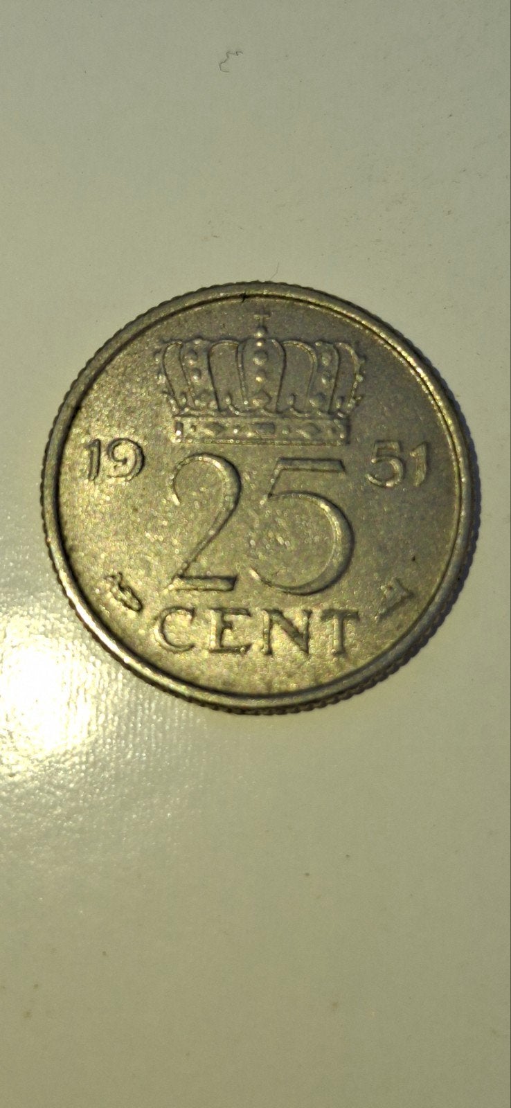 Setje van 10 en 25 cent munten Koningin Juliana, Ophalen of Verzenden, Koningin Juliana, Overige waardes, Setje