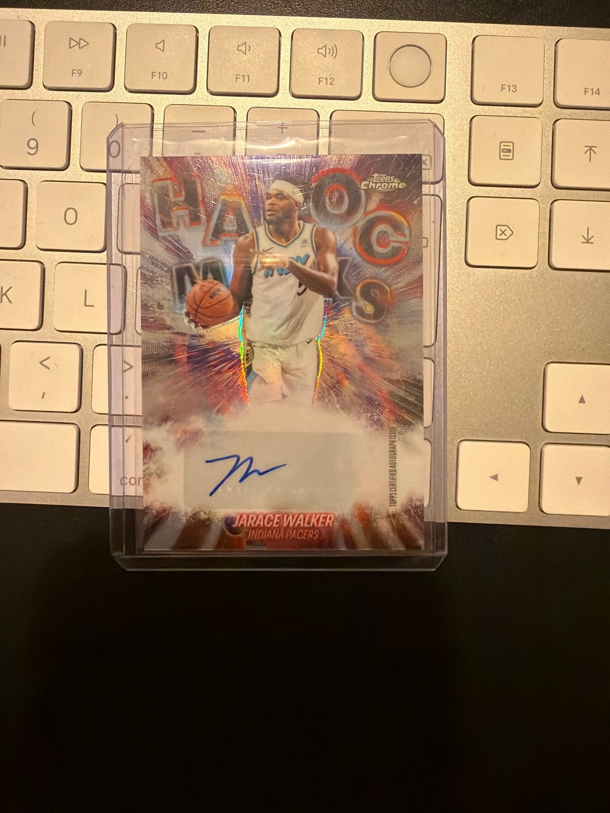 2025-26 Topps Chrome Jarace Walker Auto Havoc Marks, Ophalen of Verzenden, Nieuw, Overige sporten, Spelerskaart