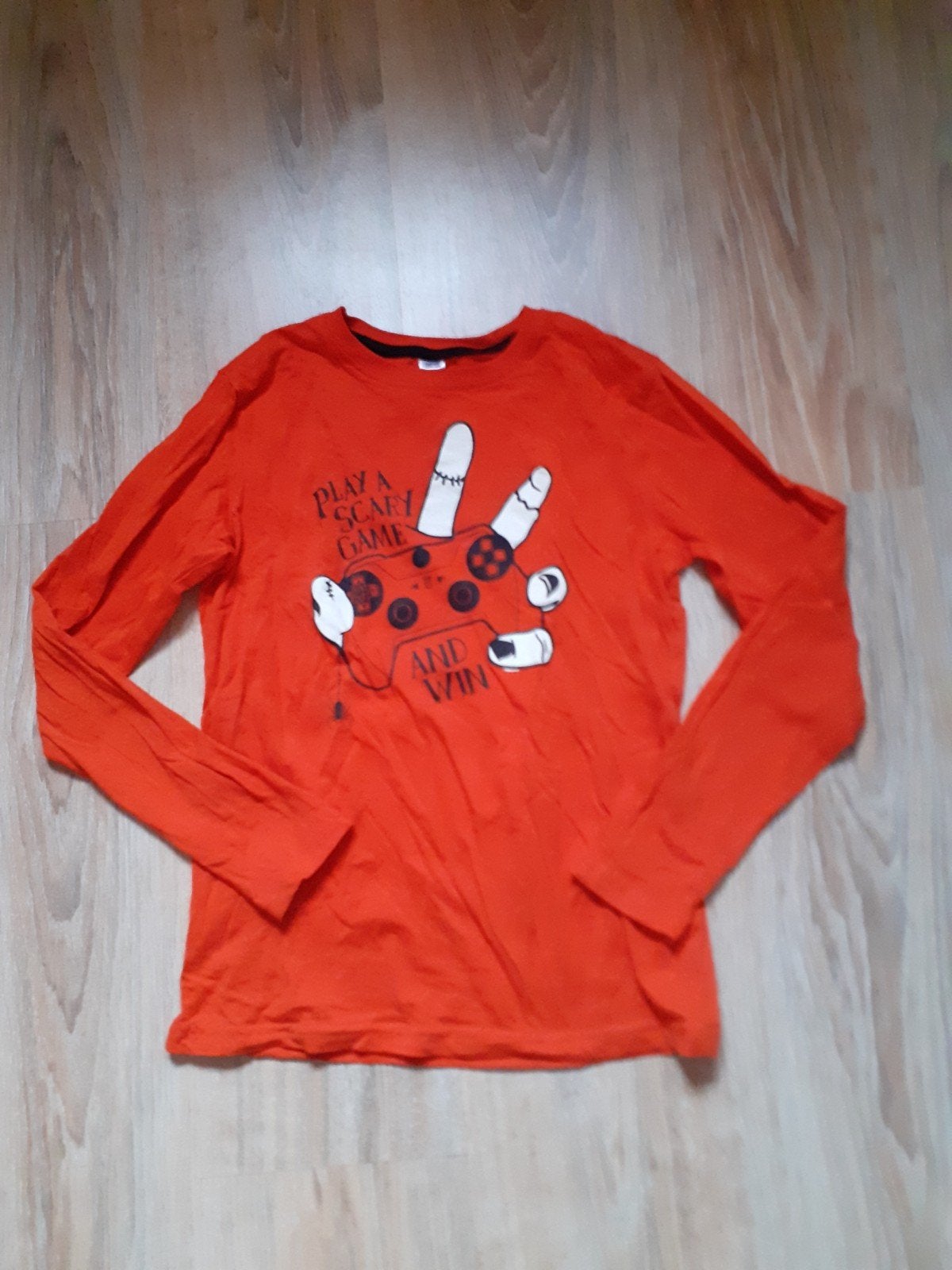 Zgan Trick or treath shirt maat 146/152, Zeeman, Jongen of Meisje, Ophalen of Verzenden, Zo goed als nieuw