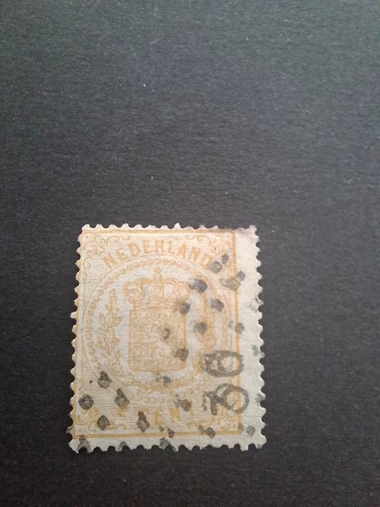 NVPH 17 Puntstempel 36 Enschede, Postzegels en Munten, Postzegels | Nederland, Verzenden, T/m 1940, Gestempeld