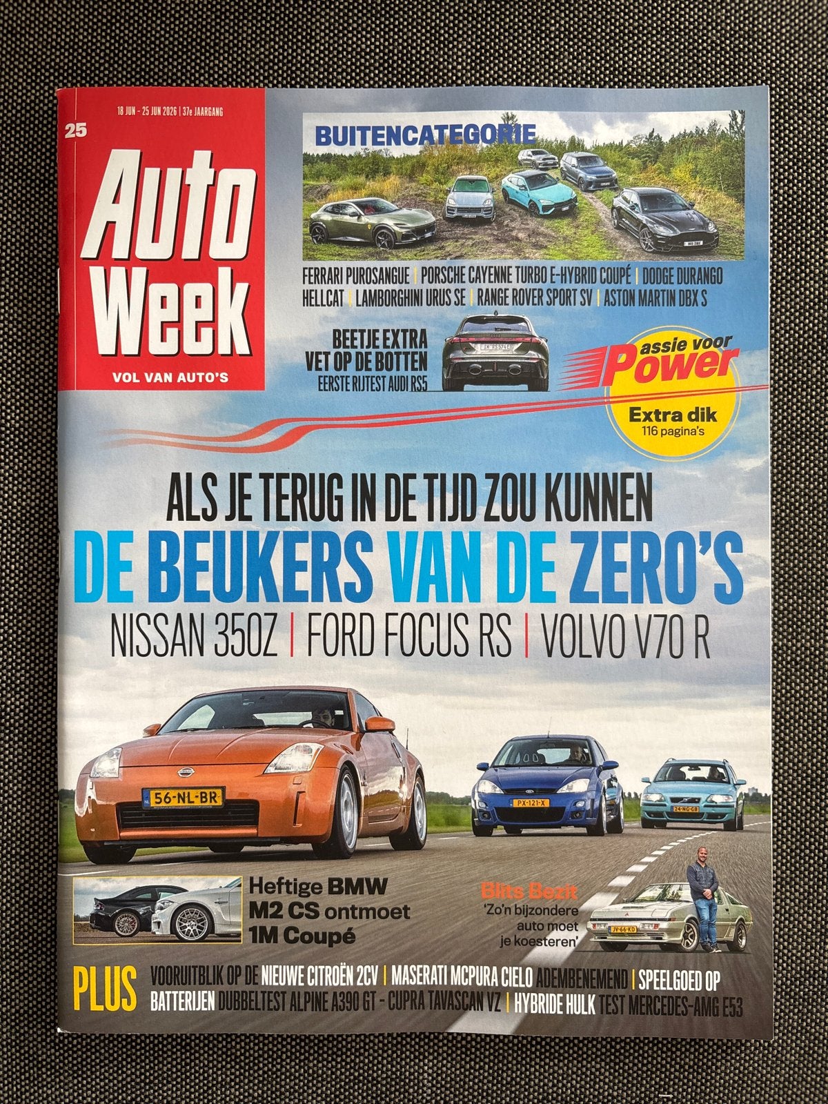 AutoWeek Magazine - De Beukers van de Zero's (2026), Verzenden, Gelezen, Overige typen