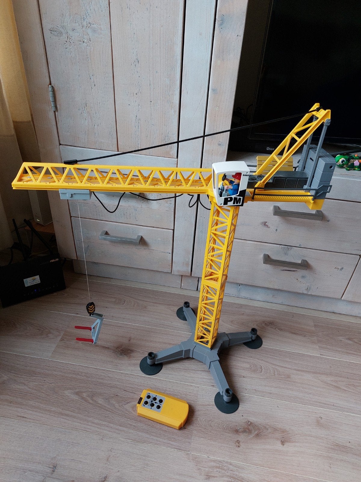 Playmobil hijskraan 5466, Ophalen of Verzenden