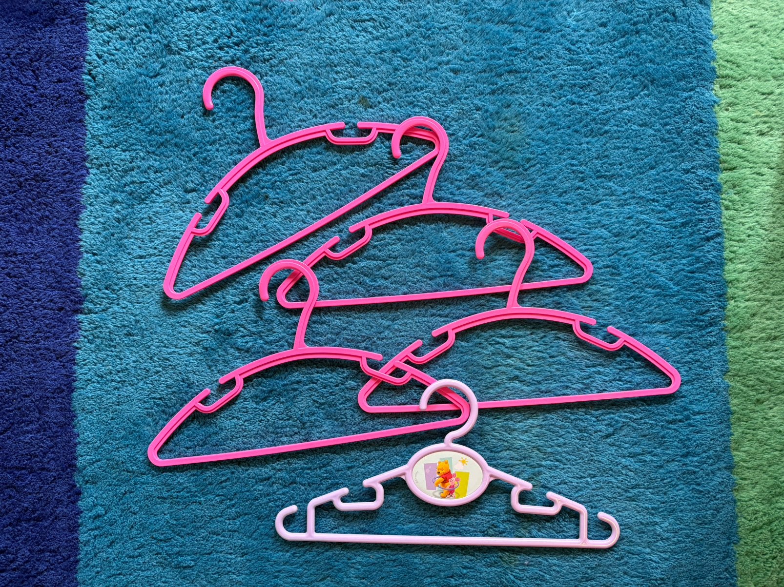 5 roze klerenhangers klerenhangertjes, Ophalen of Verzenden, Zo goed als nieuw, Kinderen