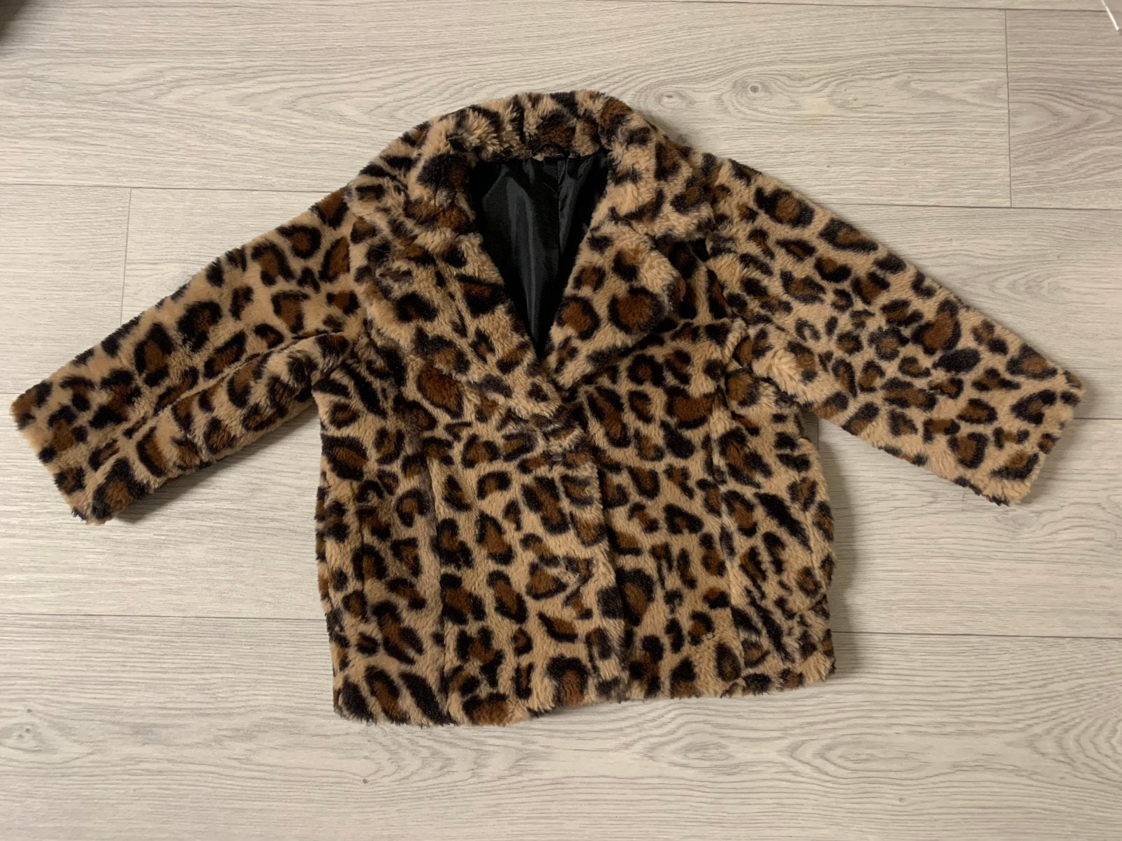 Bontjas 98/104, Kinderen en Baby's, Kinderkleding | Maat 98, Ophalen of Verzenden, Zo goed als nieuw, Meisje, Jas