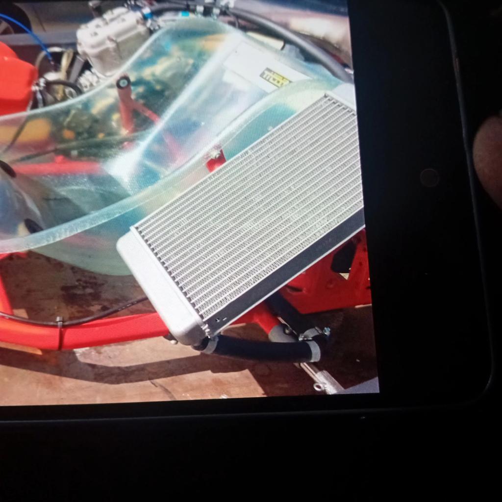 Diverse Kartonderdelen: Motoren, Chassis, Radiator, Pak, Ophalen of Verzenden, Gebruikt