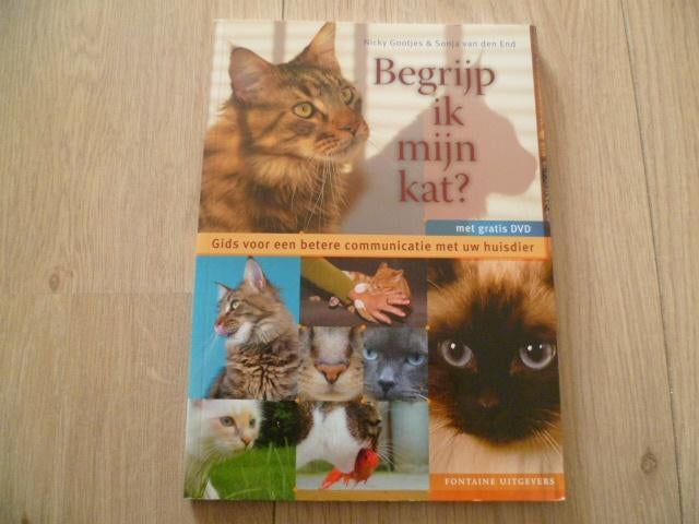 Nicky Gootjes - Begrijp ik mijn kat + DVD, Boeken, Verzenden, Zo goed als nieuw, Overige onderwerpen, Achtergrond en Informatie