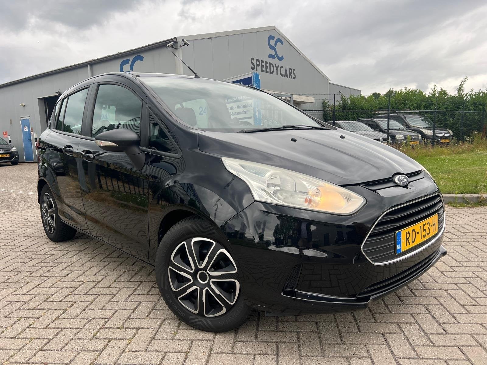 Ford B-Max 1.0 EcoBoost Trend Clima Trekhaak, Voorwielaandrijving, Euro 5, Gebruikt, Zwart