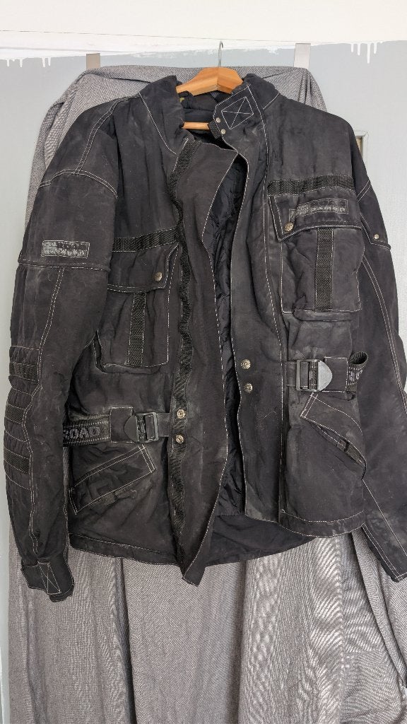 Road dames motorjas (maat L) t.e.a.b., Ophalen, Damen, Jas | textiel, Dames