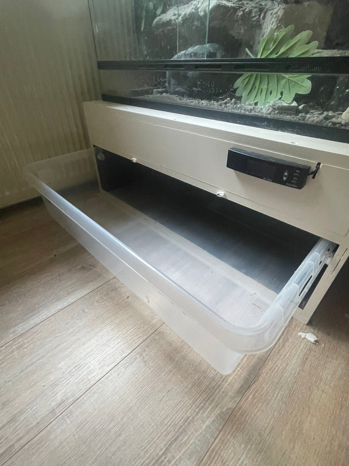 Groot Slangen/Reptielen quarantaine rack met verwarmde lade, Dieren en Toebehoren, Ophalen, Zo goed als nieuw, Terrarium of Paludarium
