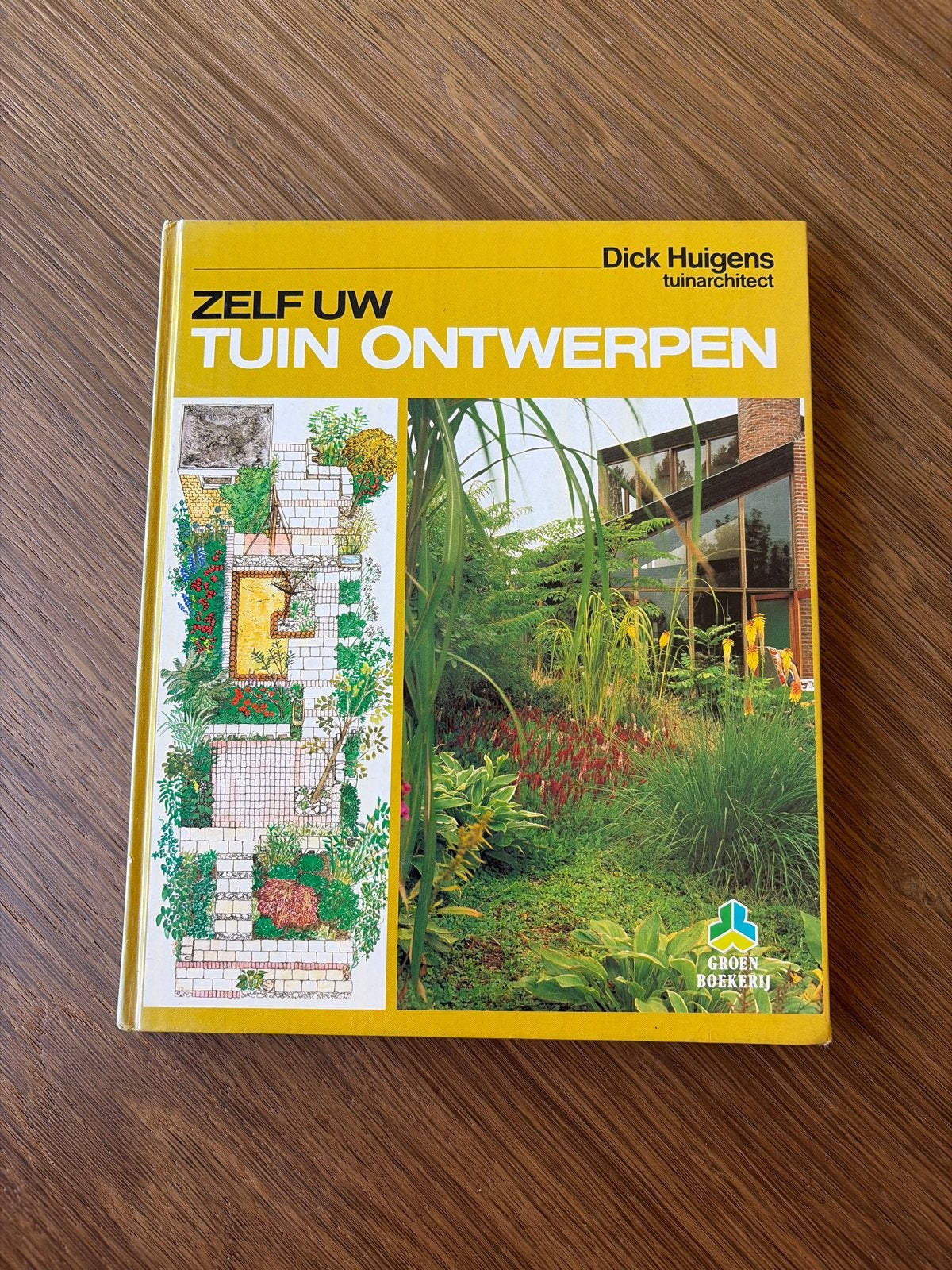 Zelf uw tuin ontwerpen - Dick Huigens, Boeken, Ophalen of Verzenden, Gelezen, Tuinontwerpen