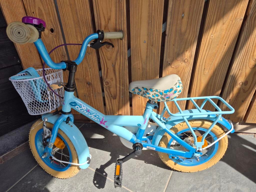 Loekie kinderfiets, Ophalen, Zo goed als nieuw, Minder dan 16 inch