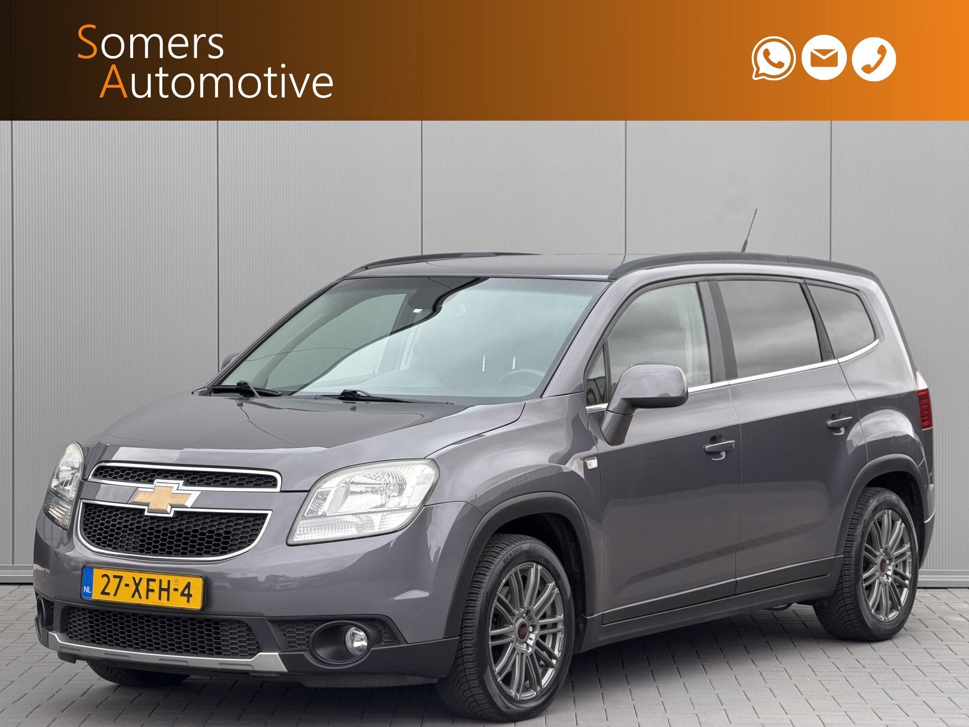 Chevrolet Orlando 1.8 LTZ | 7-Persoons | Navigatie | Climate, Voorwielaandrijving, Euro 5, Stof, 4 cilinders