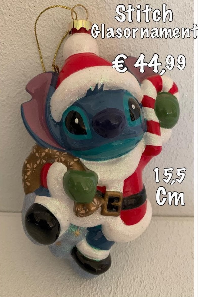 Stich groot glas ornament, Ophalen of Verzenden, Overige figuren, Nieuw, Beeldje of Figuurtje