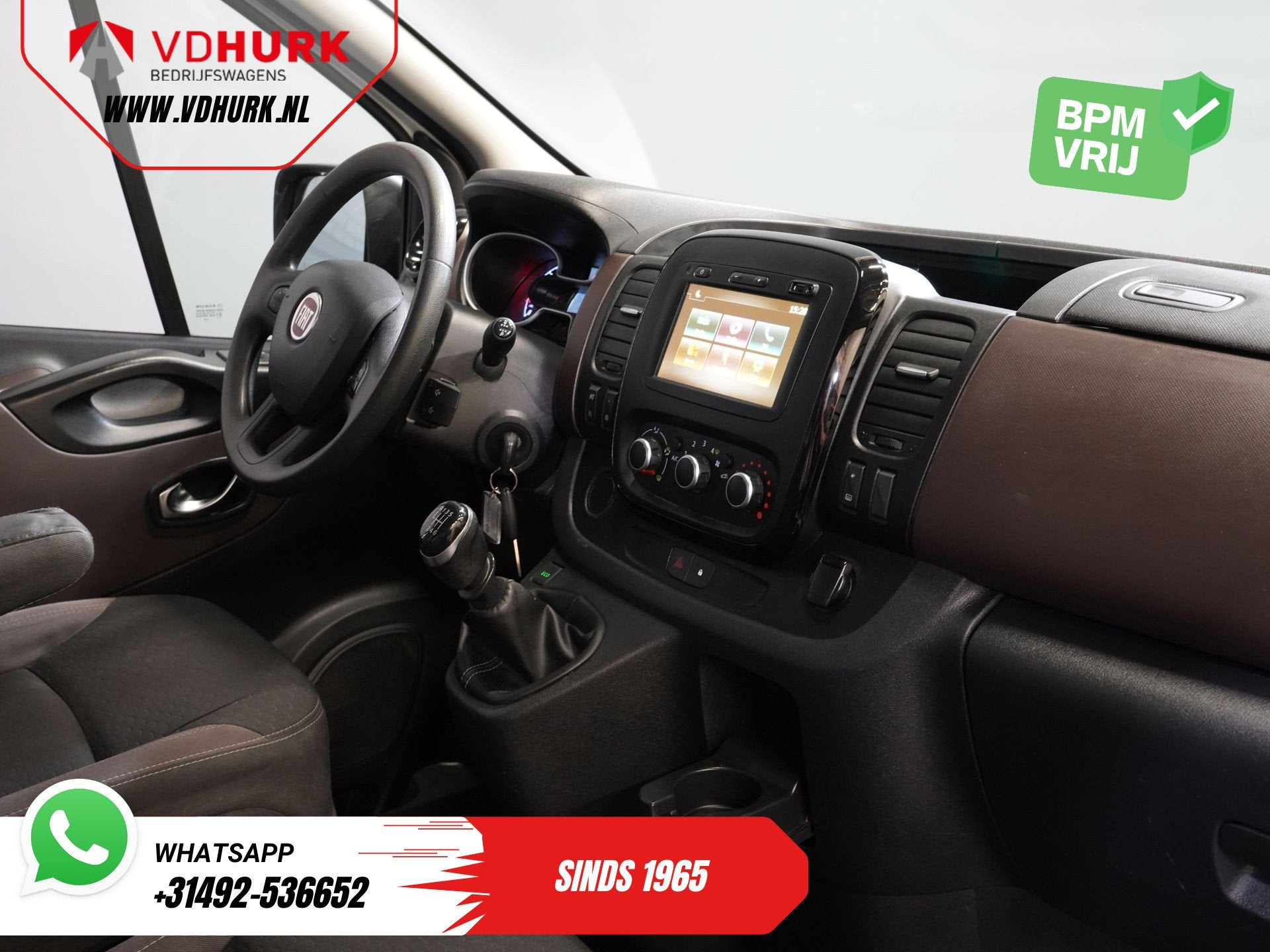 Fiat Talento 2.0 MJ 120 pk Navi/ Airco/ Cruise/ Imperiaal/ P, Voorwielaandrijving, Stof, Gebruikt, Euro 6