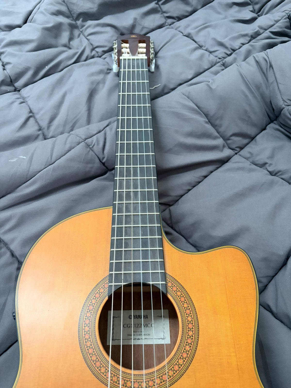Yamaha CGX122MCC gitaar en Yamaha APX5NA, Ophalen, Gebruikt, Klassieke of Spaanse gitaar