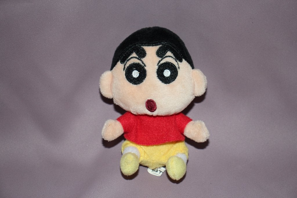 Zgan - kleine Shin chan knuffel - 12cm, Overige merken, Overige typen, Ophalen of Verzenden, Zo goed als nieuw