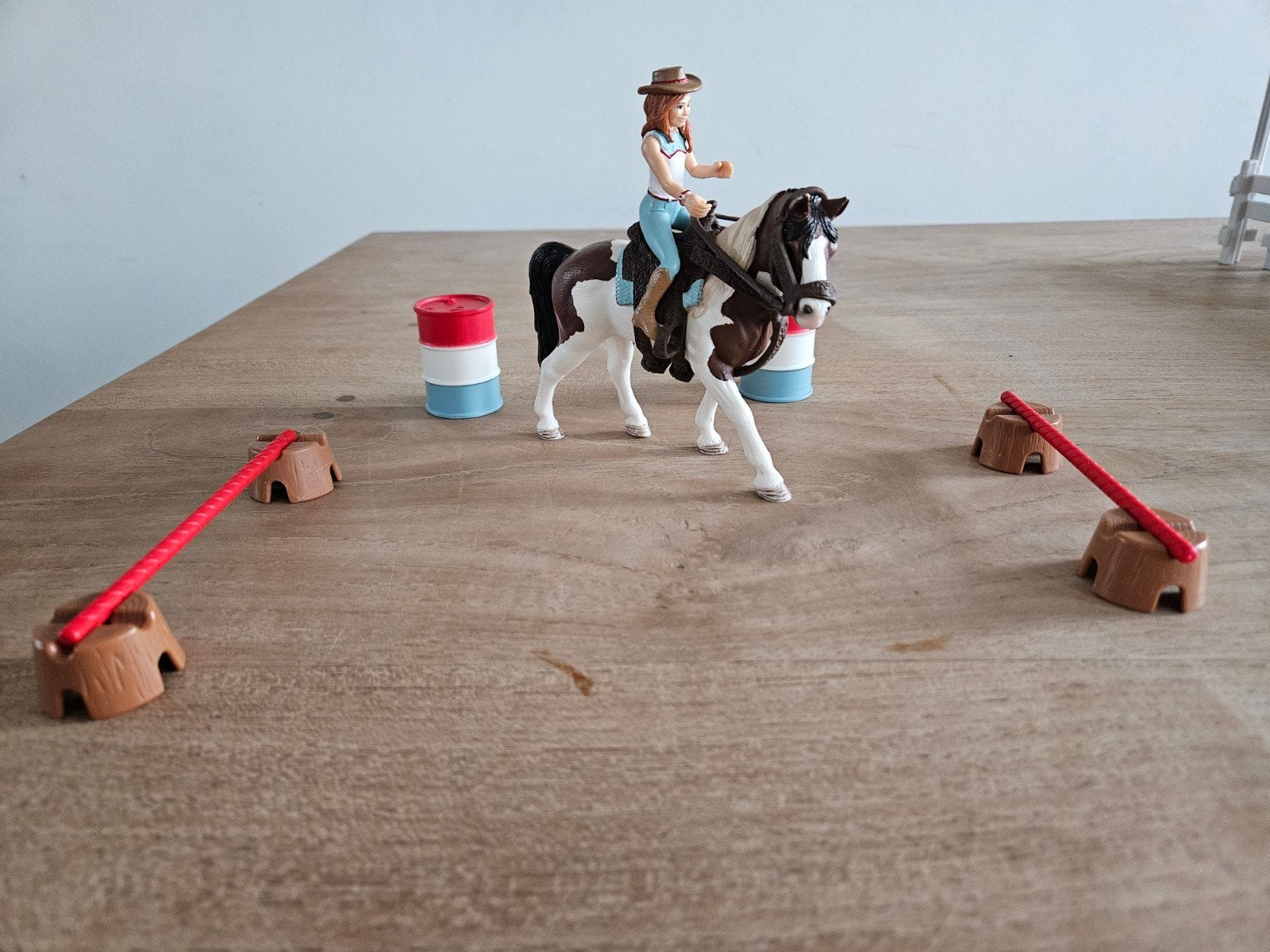 Schleich paard met ruiter en accessoires, Kinderen en Baby's, Speelgoed | Overig, Ophalen of Verzenden