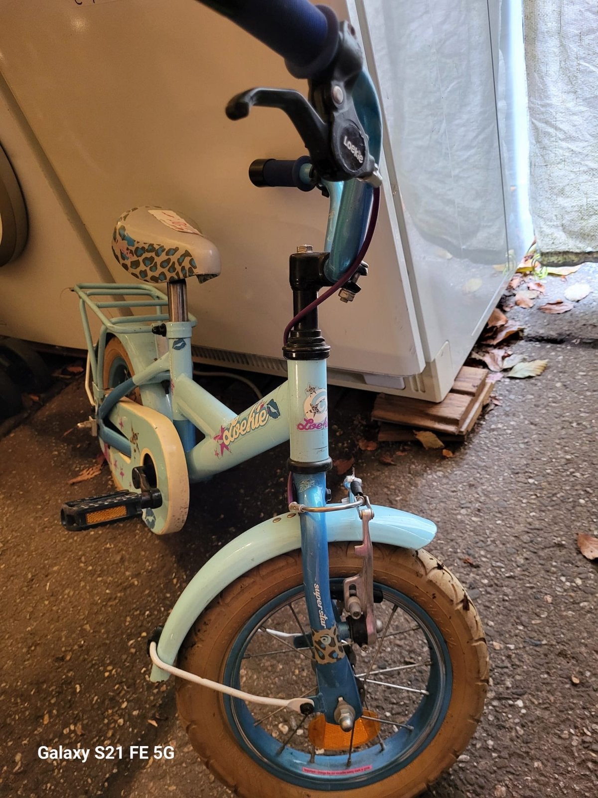 Leuk kinderfietsje, ideaal voor de eerste fietservaring, Ophalen of Verzenden, Gebruikt, Velgrem, Minder dan 16 inch