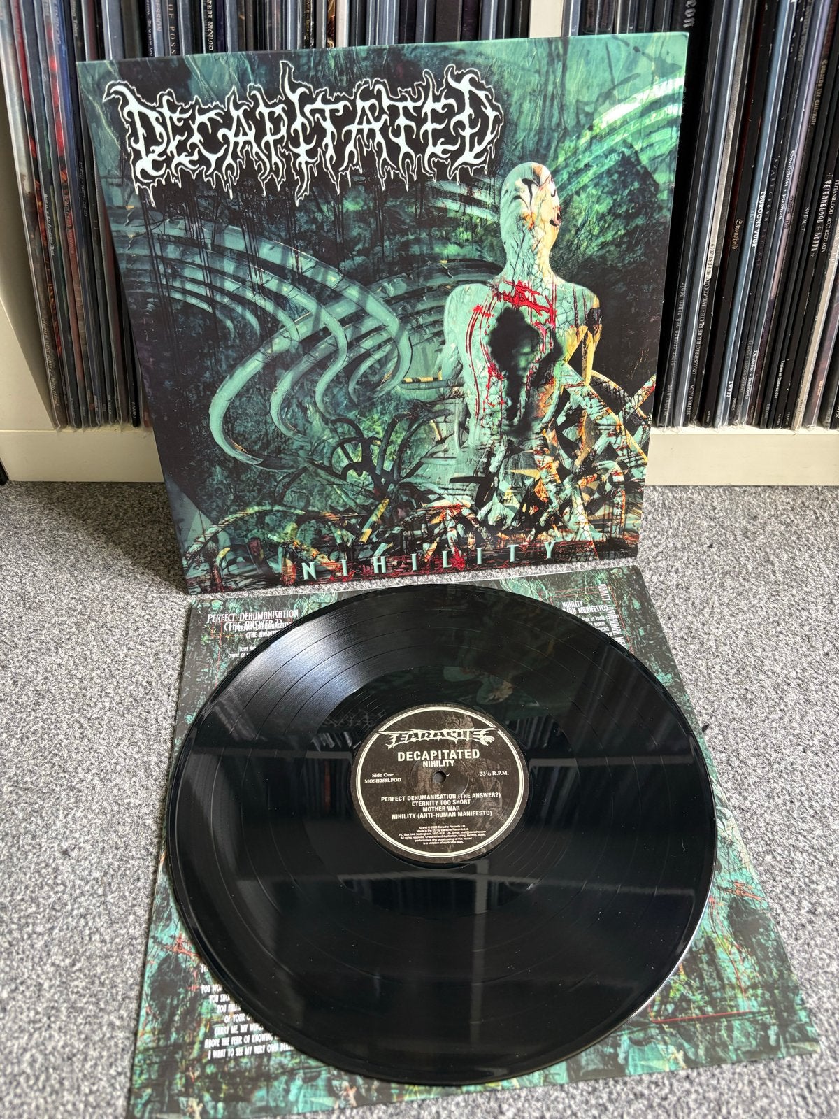 Decapitated - Nihility LP (Vinyl) - Death Metal, Cd's en Dvd's, Overige genres, Zo goed als nieuw, 12 inch, Inclusief binnenhoes