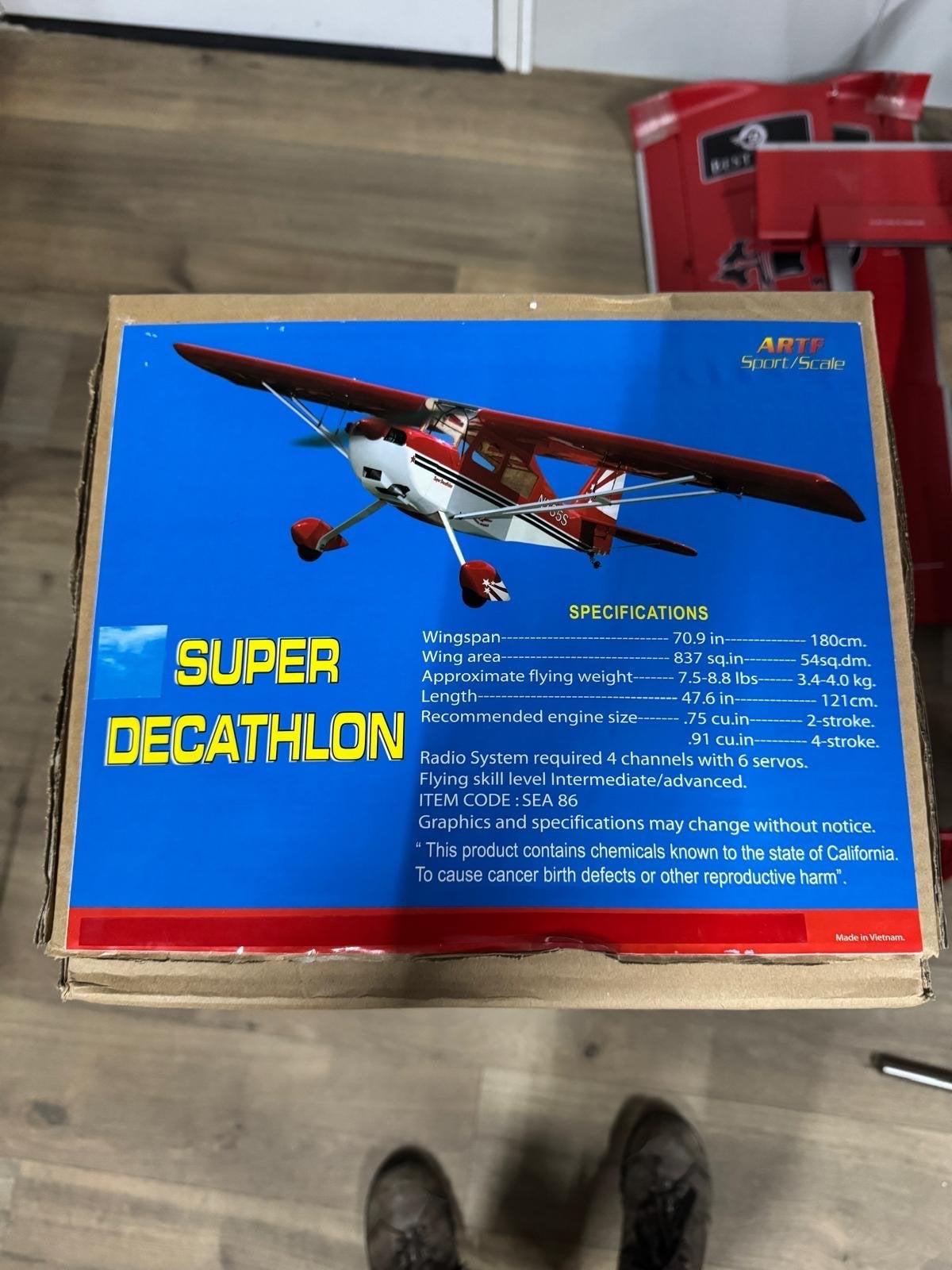 Seagull Super Decathlon RC Vliegtuig, Ophalen of Verzenden, Nieuw