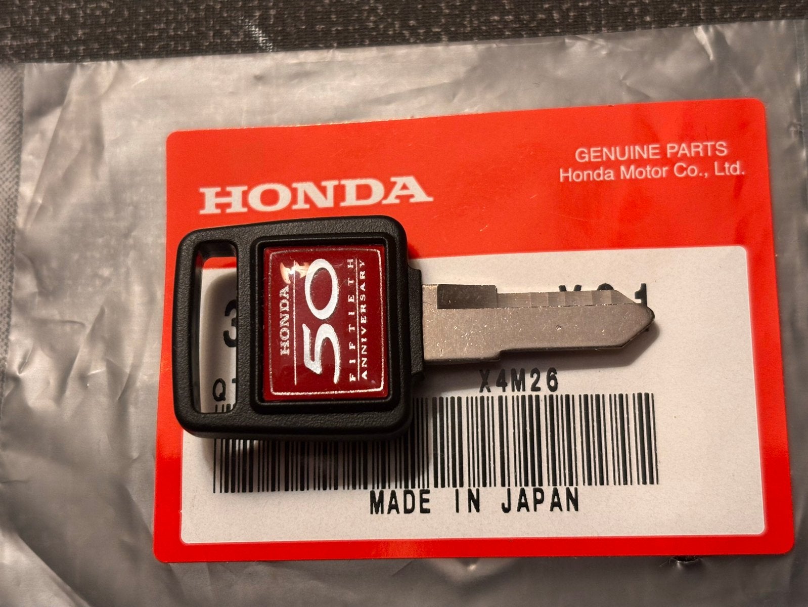 Honda Anniversary sleutel (cub ss50 benly dax monkey), Ophalen of Verzenden, Nieuw