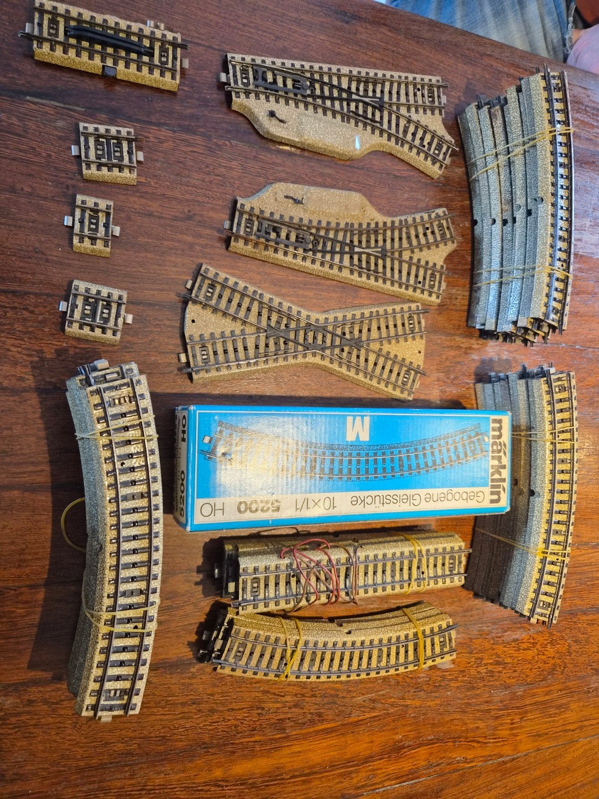 Märklin H0 modelspoorbaan rails en wissels., Hobby en Vrije tijd, Wisselstroom, Gebruikt, Rails, Ophalen of Verzenden