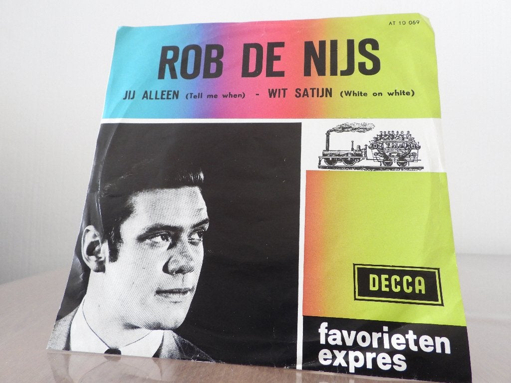 Rob De Nijs – Jij Alleen (Tell Me When)  - Wit Satijn, Ophalen of Verzenden, Gebruikt, Pop
