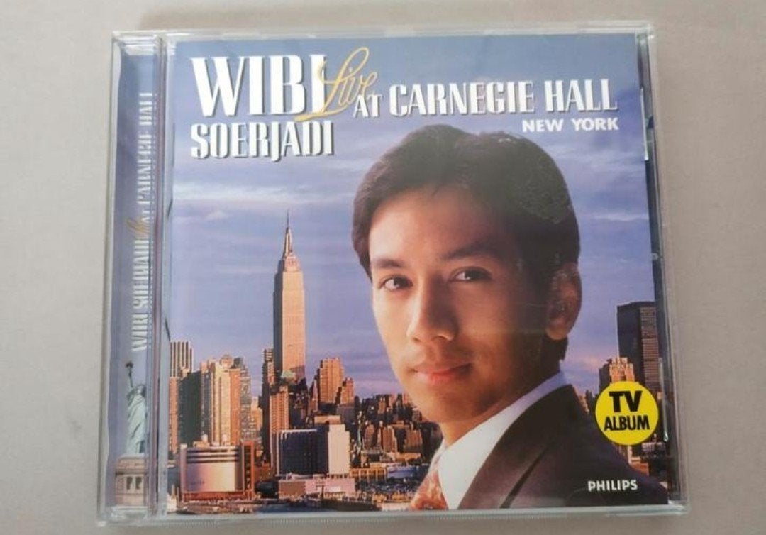 Wibi Soerjadi live at Carnegie Hall New York, Ophalen of Verzenden, Zo goed als nieuw