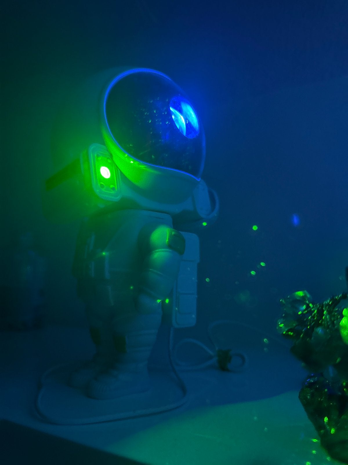 Astronaut Sterrenprojector - Nachtlampje met Nevel, Ophalen of Verzenden, Zo goed als nieuw