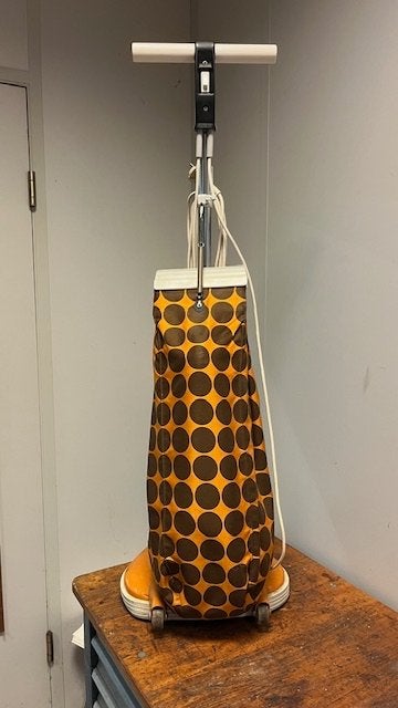 Vintage Vloerpoetsmachine/schrobmachine, Doe-het-zelf en Verbouw, Ophalen, Gebruikt