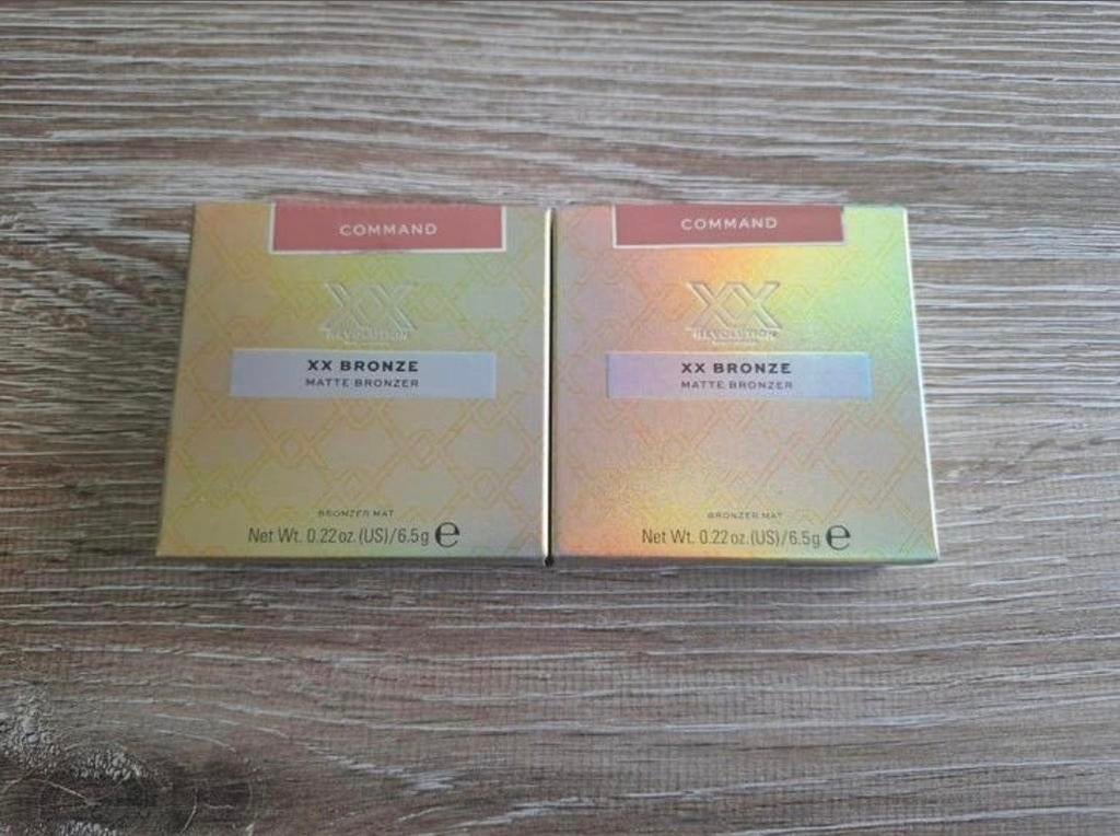 2 nieuwe Bronzer ~ by XX Revolution (advr 150), Sieraden, Tassen en Uiterlijk, Uiterlijk | Cosmetica en Make-up, Bruin, Gehele gezicht
