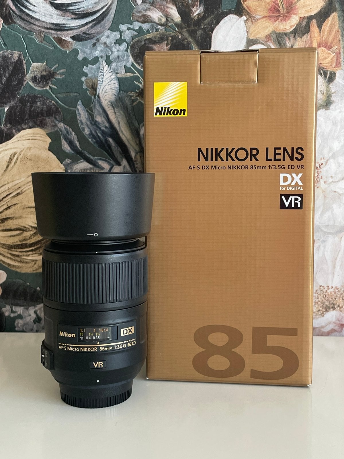 Nikon AF-S DX Micro Nikkor 85mm f/3.5G ED VR Macro Lens, Audio, Tv en Foto, Fotografie | Lenzen en Objectieven, Macrofunctie, 85 mm