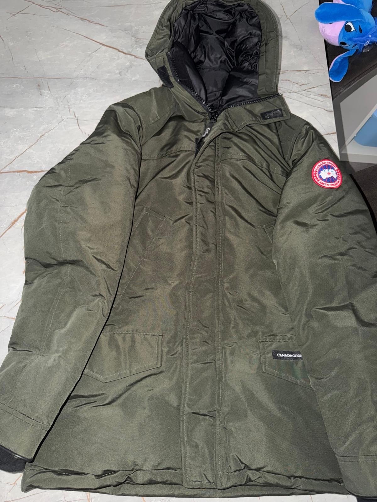 Canada Goose jas maat L, Ophalen of Verzenden, Gedragen, Maat 52/54 (L), Groen