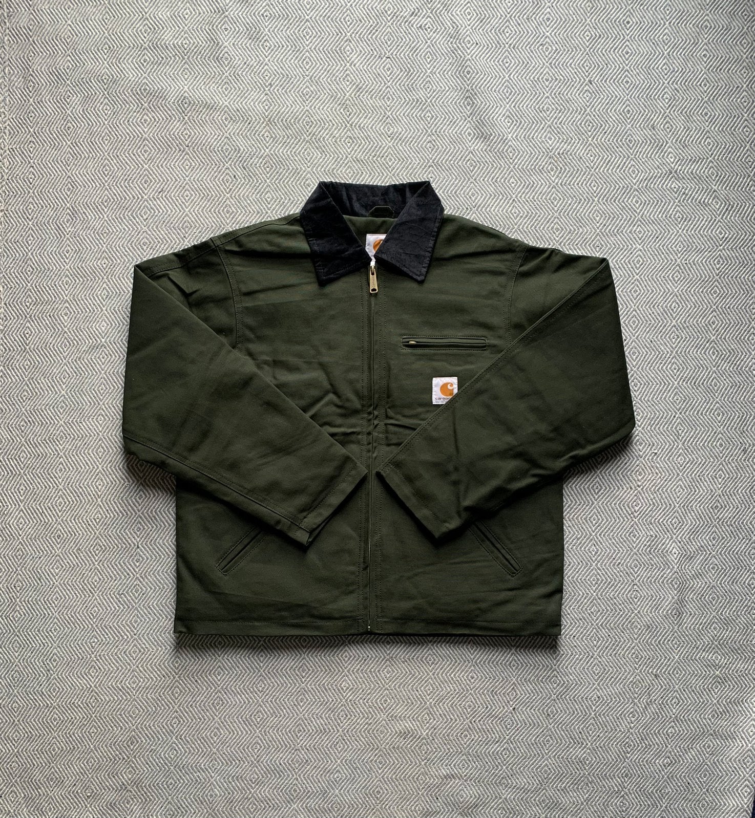 Carhartt Detroit Jacket - In meer kleuren en maten!, Verzenden, Zo goed als nieuw, Overige maten, Groen