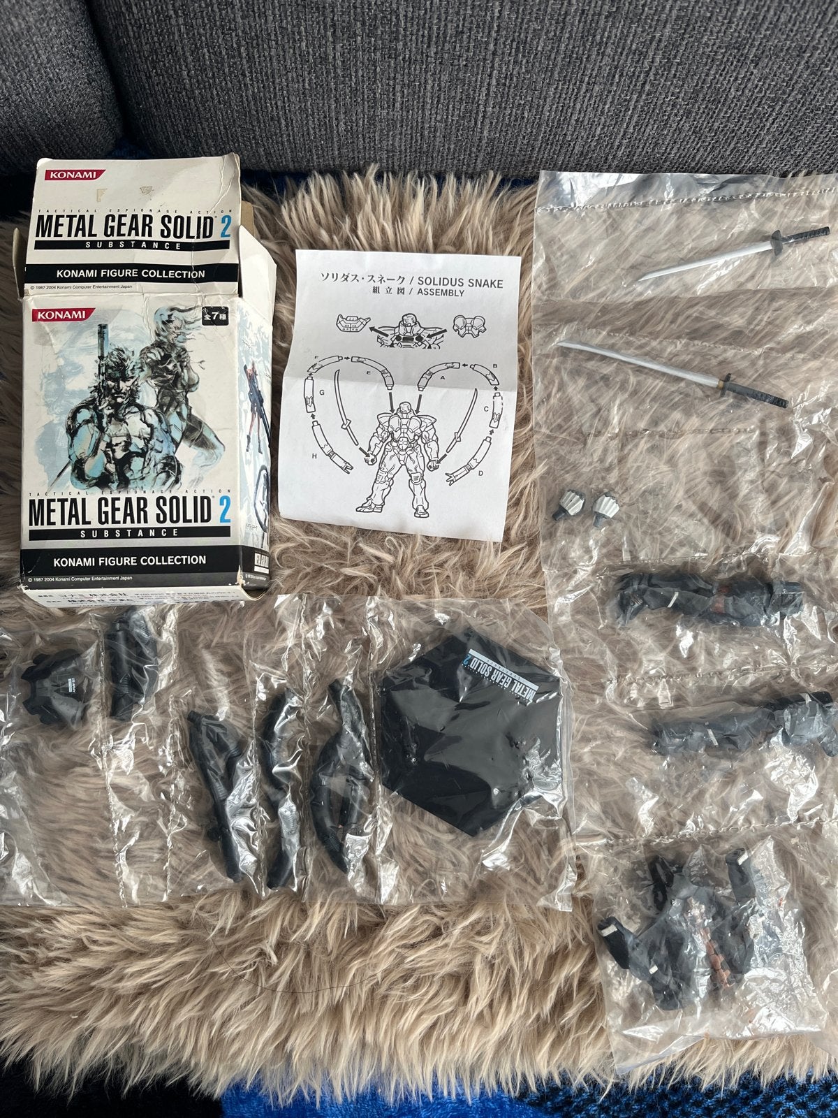 Metal Gear Solid 2 Solidus Snake Figuur Collectie, Ophalen of Verzenden, Zo goed als nieuw