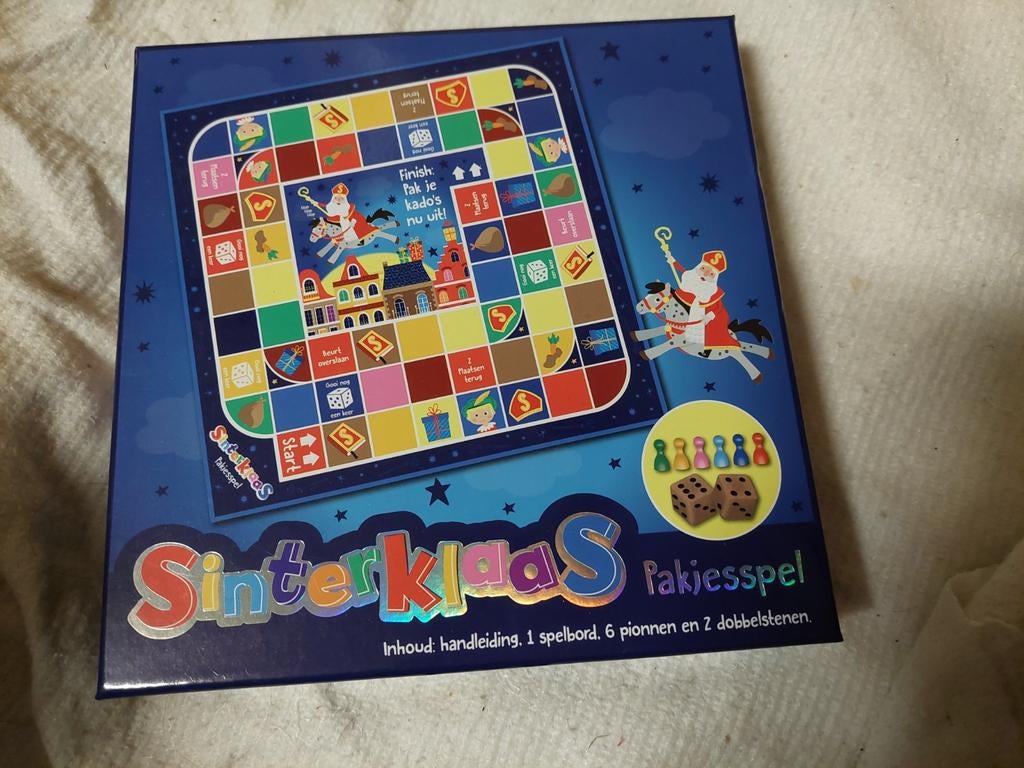 Nieuw Sinterklaas Pakjesspel - Leuk voor de Feestdagen!, Vijf spelers of meer, Ophalen of Verzenden, Nieuw