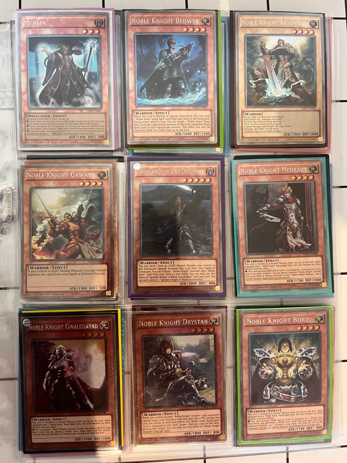 Yu-Gi-Oh! Noble Knight’s of the round table complete set, Hobby en Vrije tijd, Verzamelkaartspellen | Yu-gi-Oh!, Ophalen of Verzenden