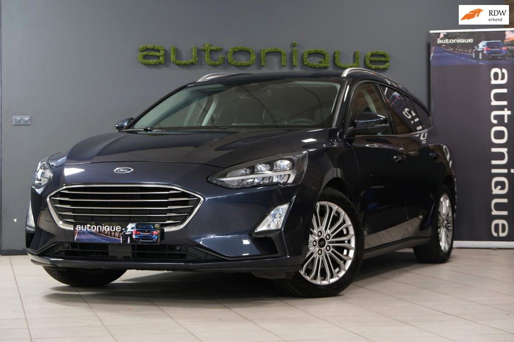 Ford Focus Wagon 1.0 EcoBoost Titanium |61.950km UNIEK|B&O S, Gebruikt, Automatische klimaatregeling, 23 km/l, Geïmporteerd