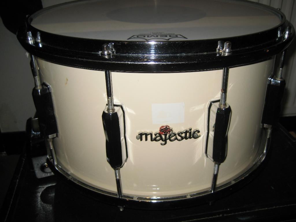 Snare Majestic vd Glas 14", Ophalen of Verzenden, Gebruikt, Drums of Percussie