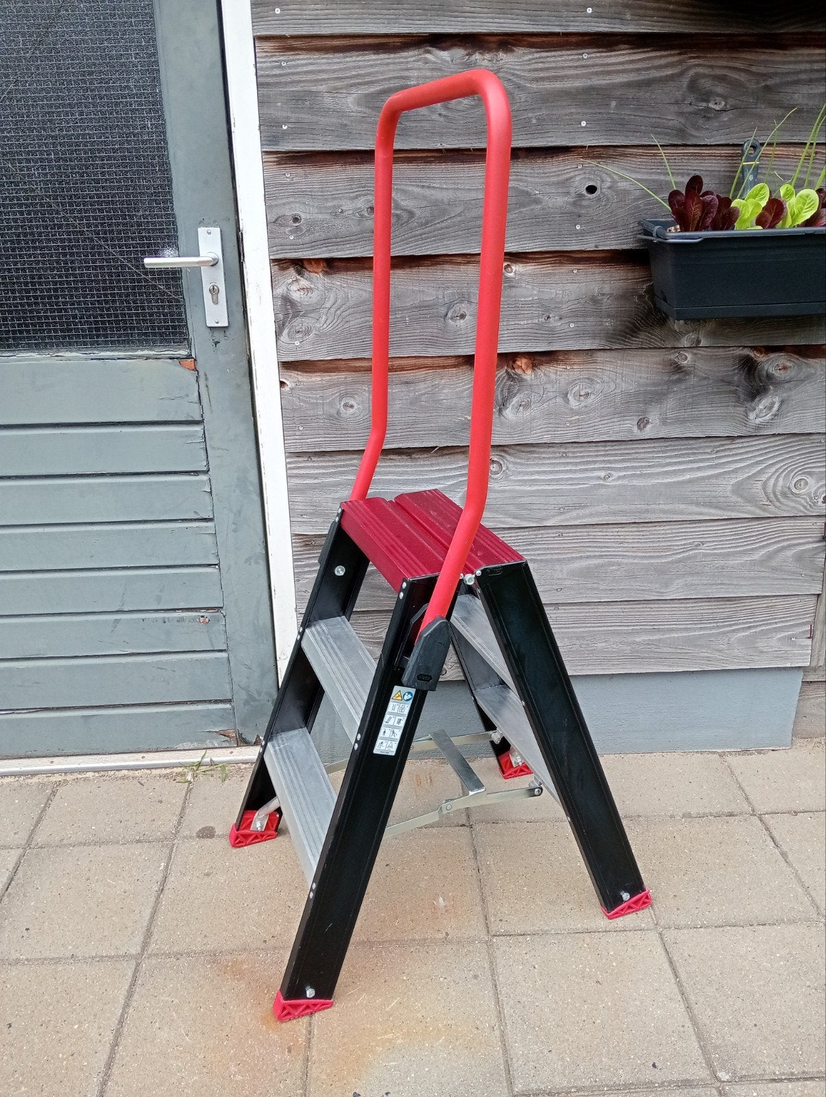 Altrex Taurus Opvouwbare Trap - Zo goed als nieuw, Doe-het-zelf en Verbouw, Ladders en Trappen, Ophalen, Trap, Zo goed als nieuw