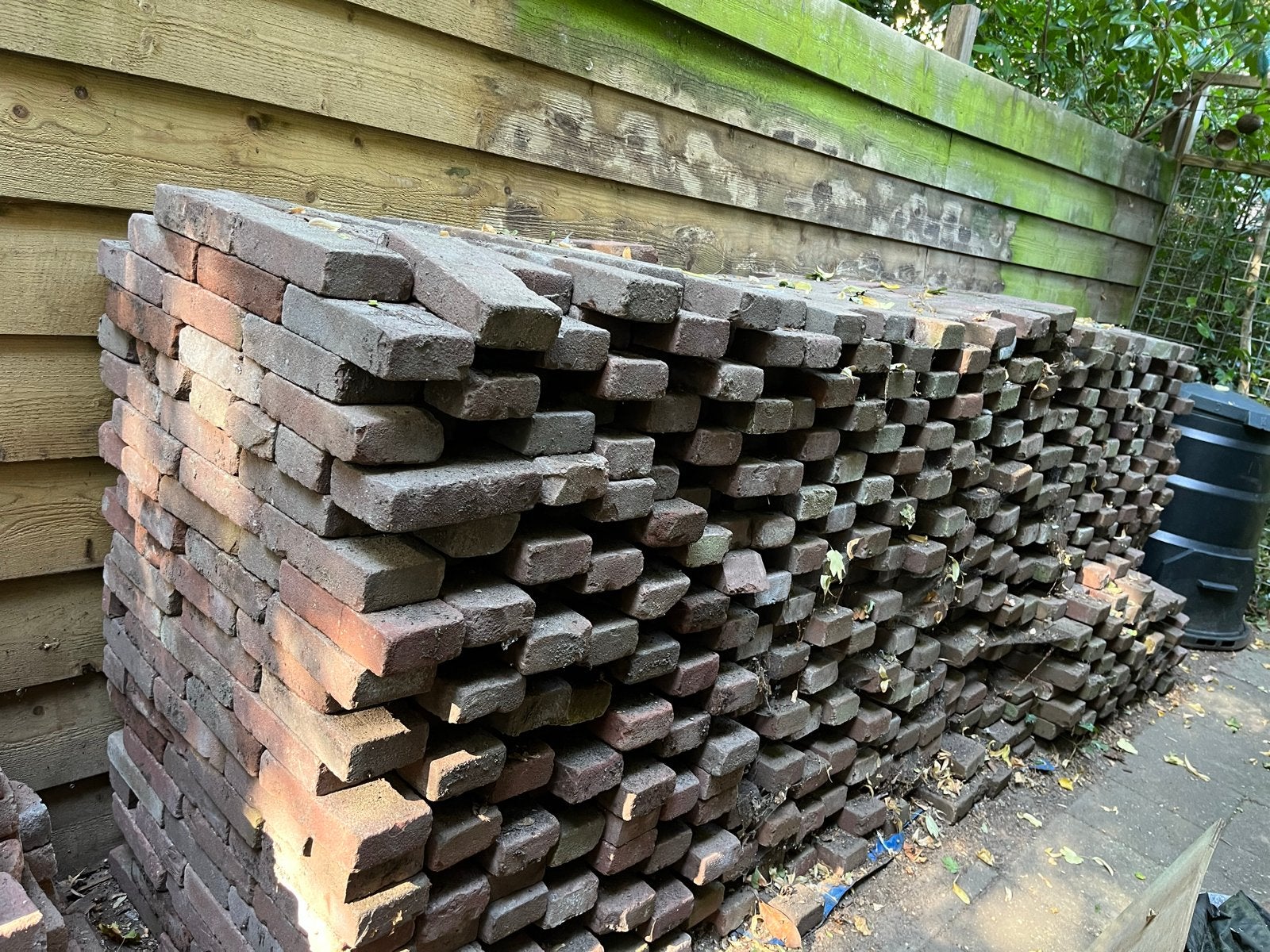 Gebruikte klinkers, ca. 22 m², Tuin en Terras, Ophalen, Overige materialen, Gebruikt, Klinkers