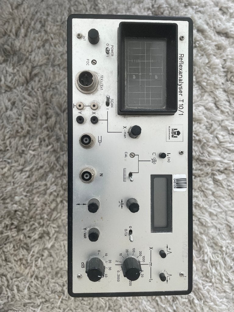 Reflexanalyser T10\1 voor kabel netwerk tester, Ophalen of Verzenden, Gebruikt