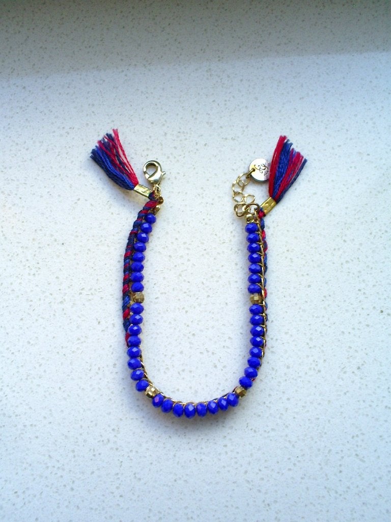 blauwe armband van CLEIAS, Sieraden, Tassen en Uiterlijk, Verzenden, Zo goed als nieuw, Blauw